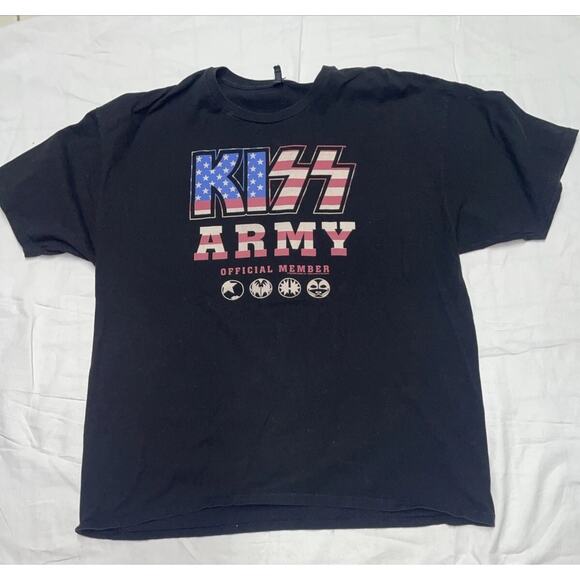 turtex Other - Kizz Army Official Member T Shirt Size XXL Color Black Shorts Sleeves